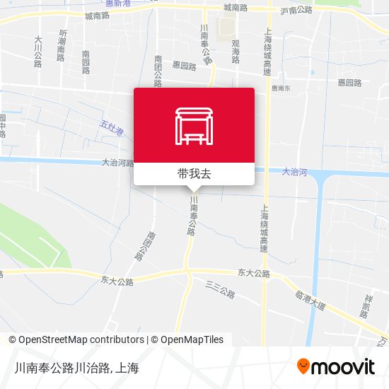 川南奉公路川治路地图