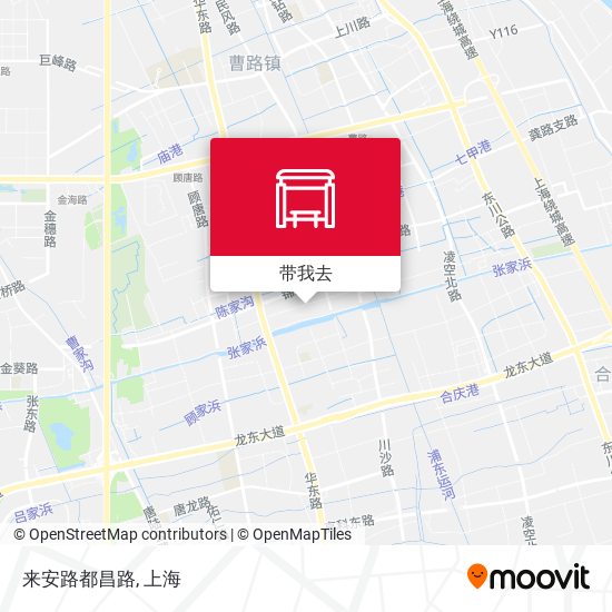 来安路都昌路地图