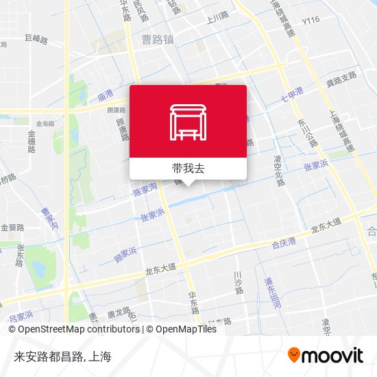 来安路都昌路地图