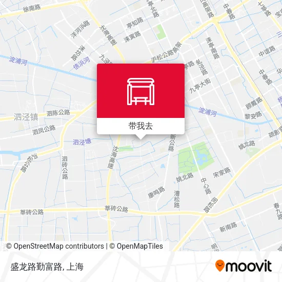盛龙路勤富路地图