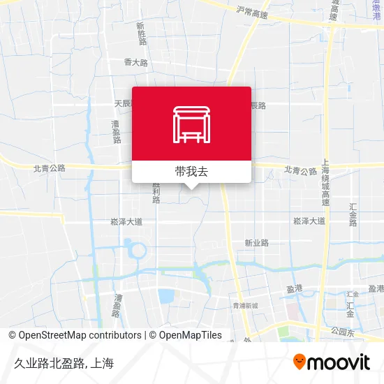 久业路北盈路地图