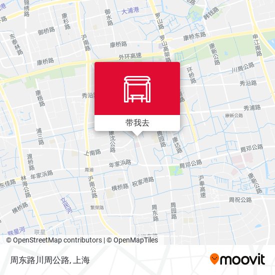 周东路川周公路地图