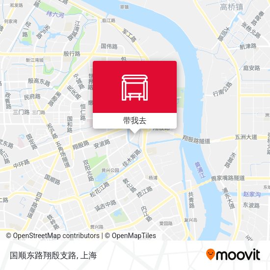 国顺东路翔殷支路地图