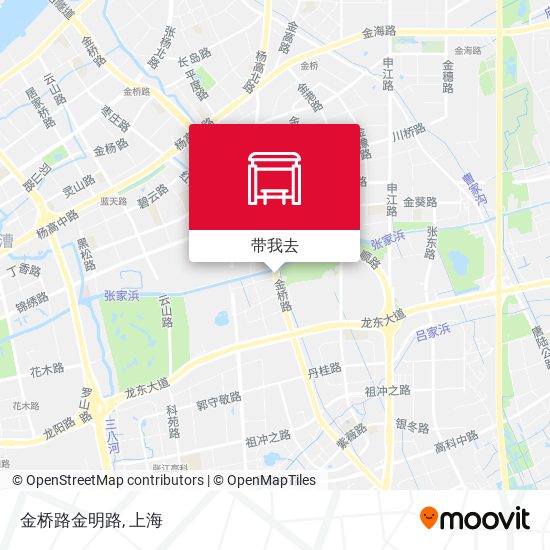金桥路金明路地图