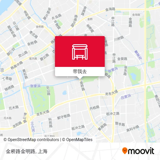 金桥路金明路地图