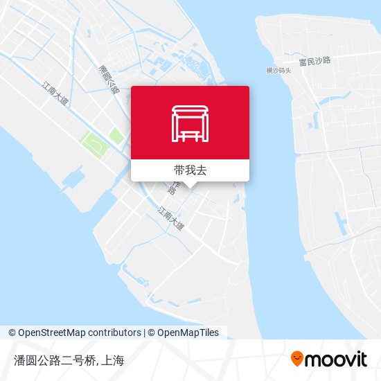 潘圆公路二号桥地图