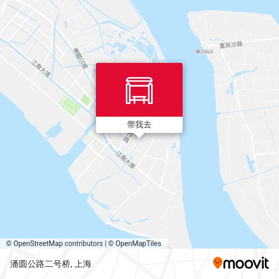 潘圆公路二号桥地图