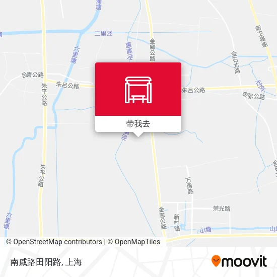 南戚路田阳路地图