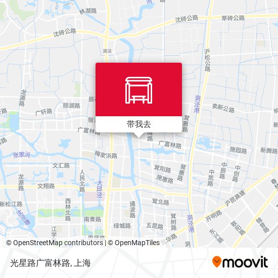 光星路广富林路地图