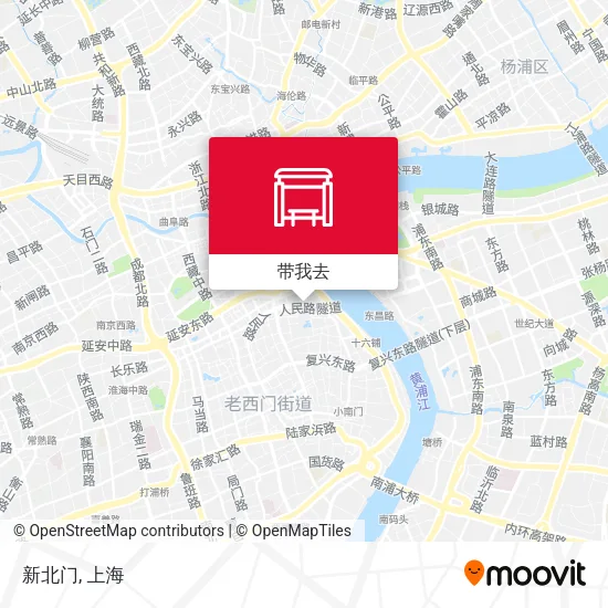 新北门地图
