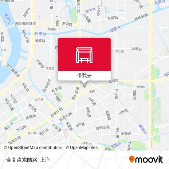 金高路东陆路地图