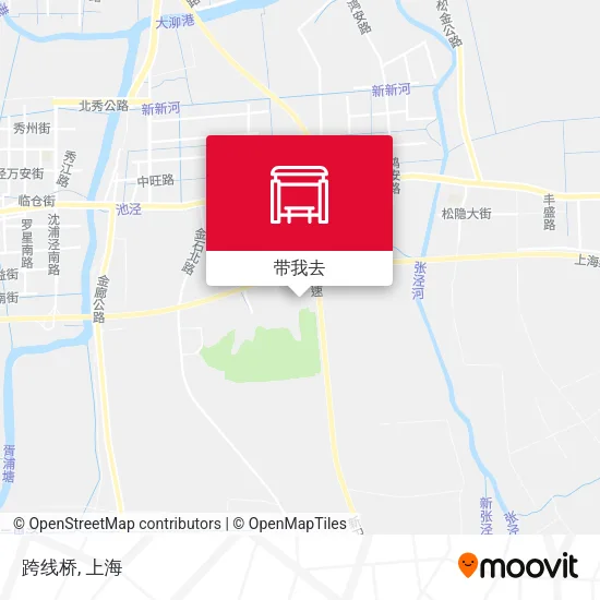 跨线桥地图