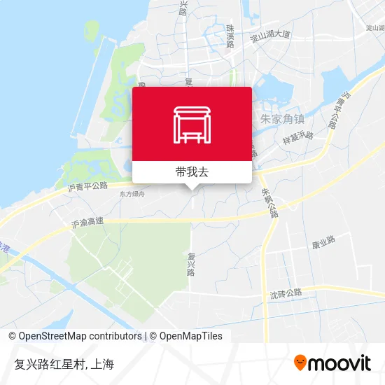 复兴路红星村地图