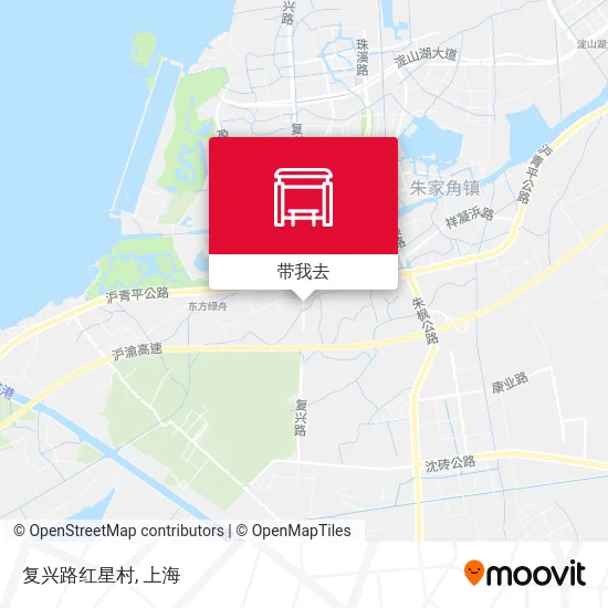 复兴路红星村地图