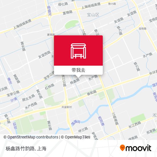 杨鑫路竹韵路地图