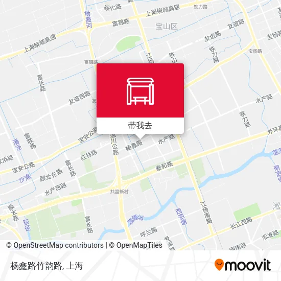 杨鑫路竹韵路地图
