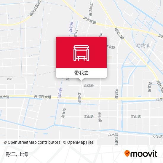 彭二地图