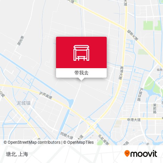 塘北地图