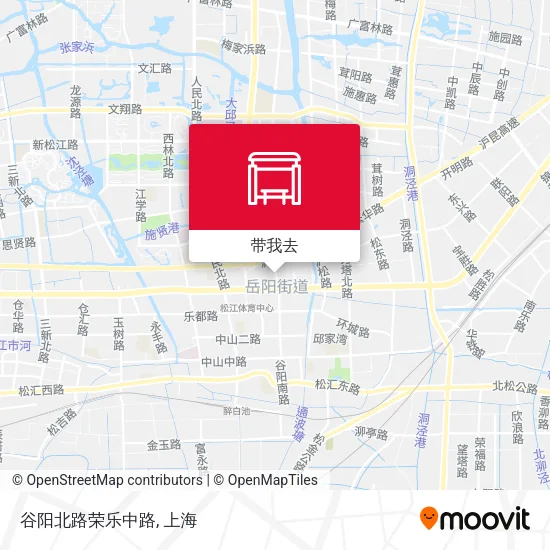 谷阳北路荣乐中路地图