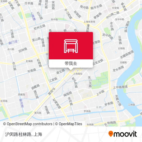 沪闵路桂林路地图