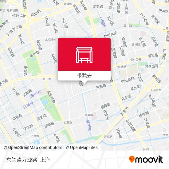 东兰路万源路地图