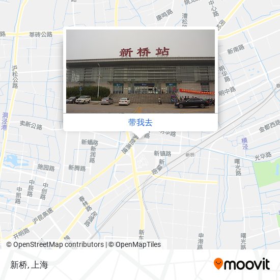 新桥地图