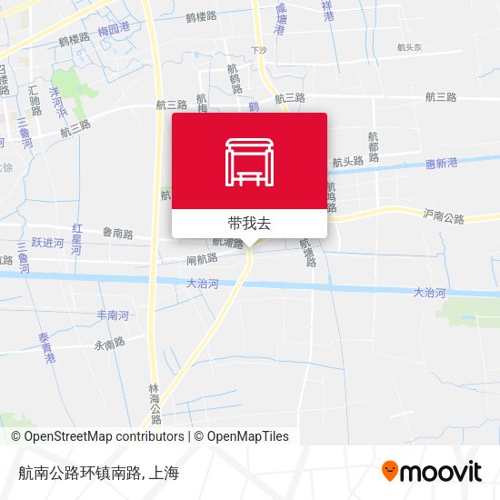 航南公路环镇南路地图
