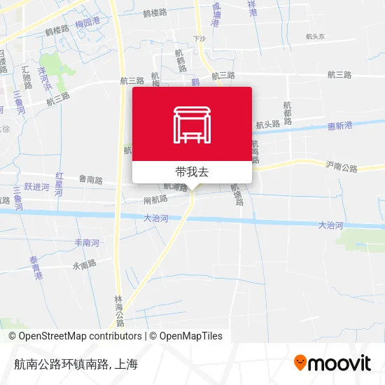 航南公路环镇南路地图