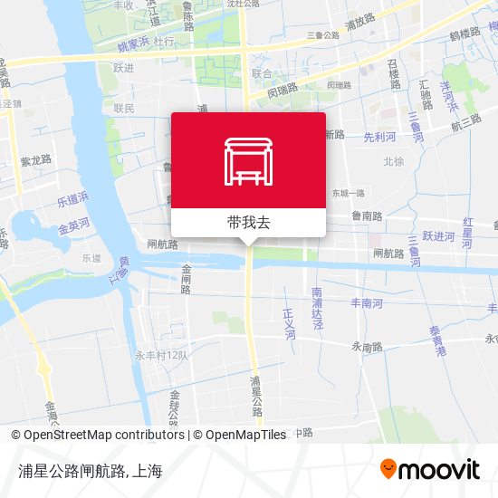 浦星公路闸航路地图