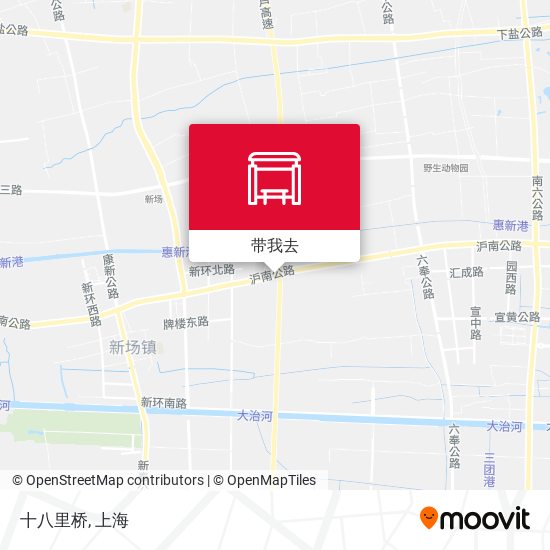 十八里桥地图