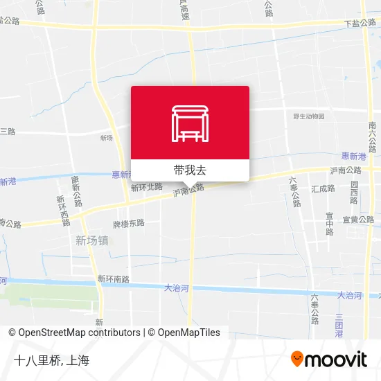 十八里桥地图