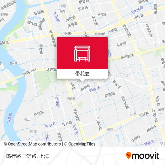 懿行路三舒路地图