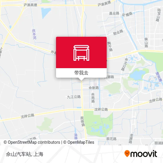 佘山汽车站地图