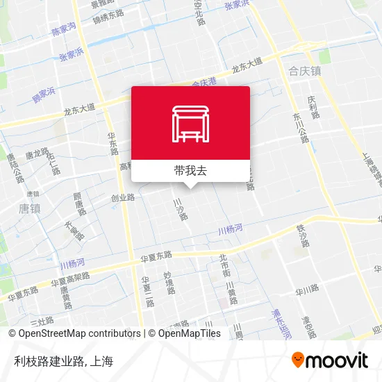 利枝路建业路地图
