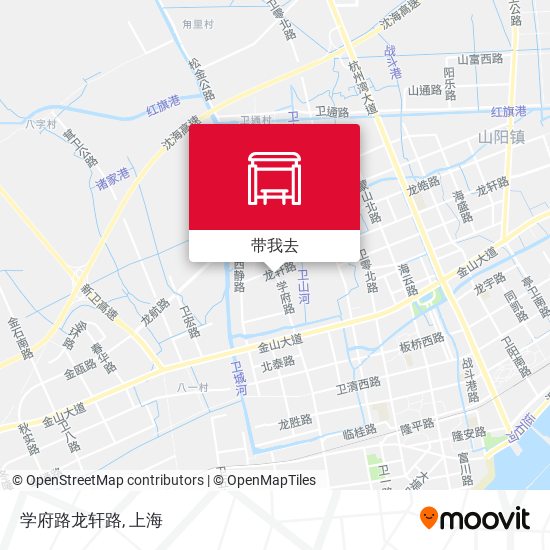 学府路龙轩路地图