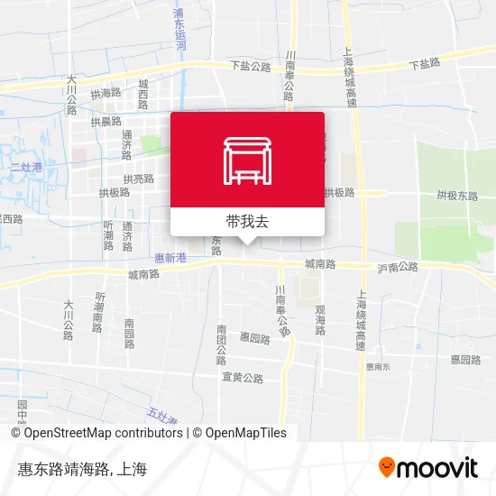 惠东路靖海路地图