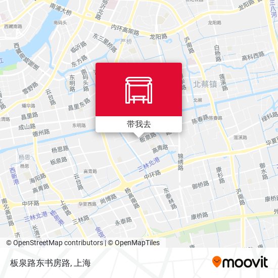 板泉路东书房路地图