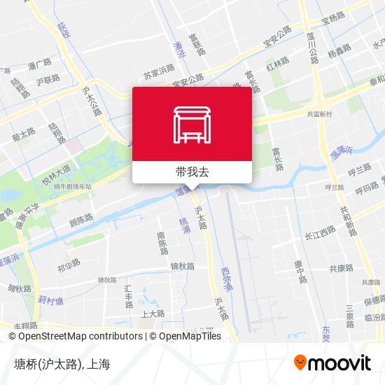 塘桥(沪太路)地图