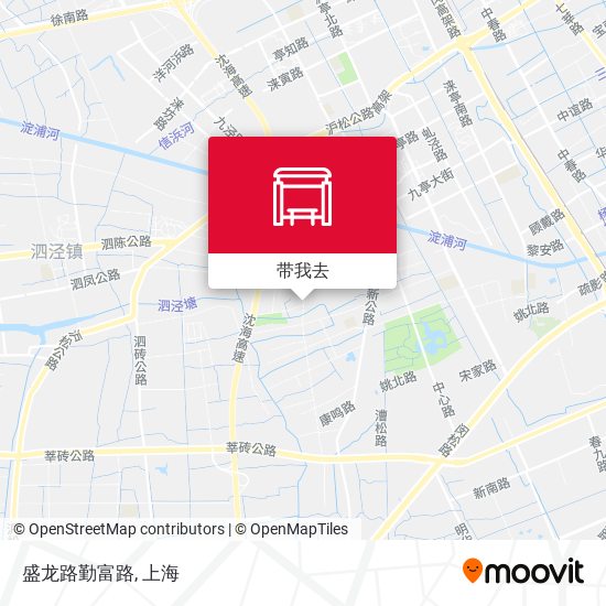 盛龙路勤富路地图