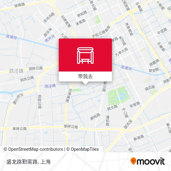 盛龙路勤富路地图