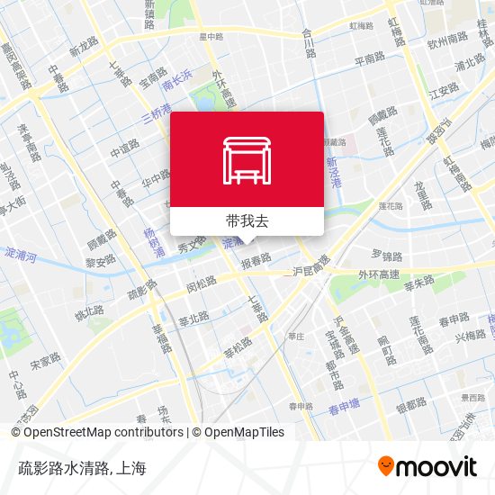 疏影路水清路地图