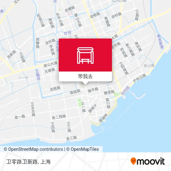 卫零路卫新路地图
