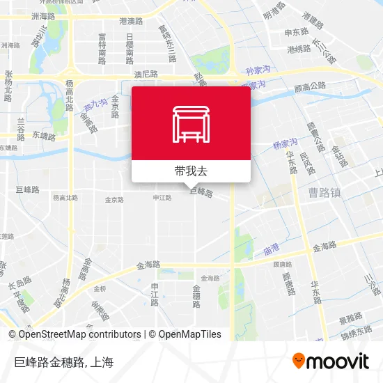 巨峰路金穗路地图