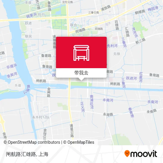 闸航路汇雄路地图