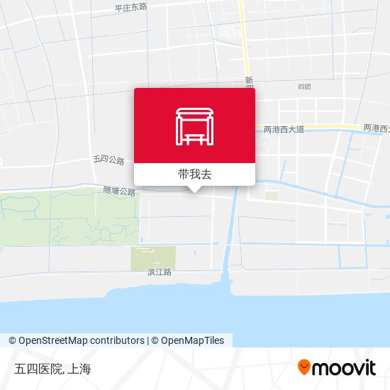 五四医院地图