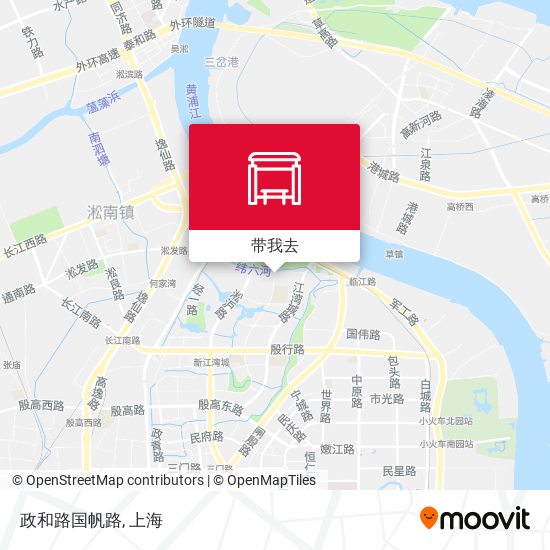 政和路国帆路地图