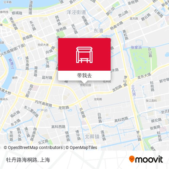 牡丹路海桐路地图