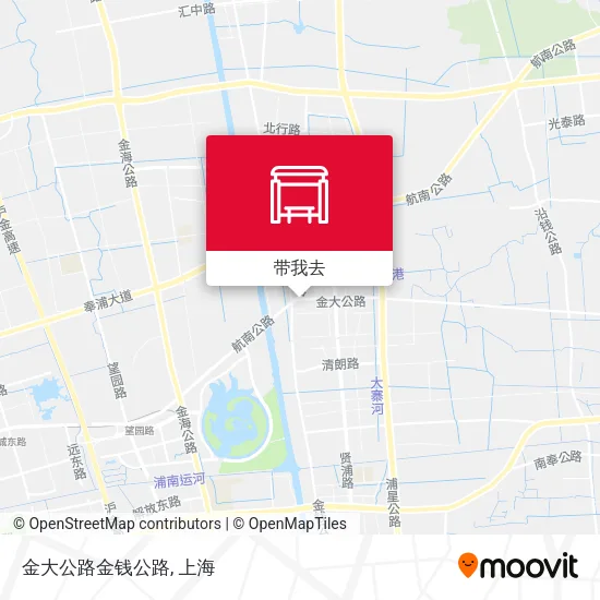 金大公路金钱公路地图