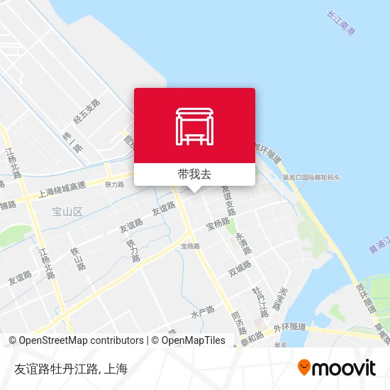 友谊路牡丹江路地图