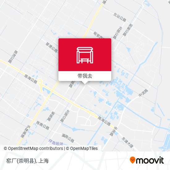 窑厂(崇明县)地图